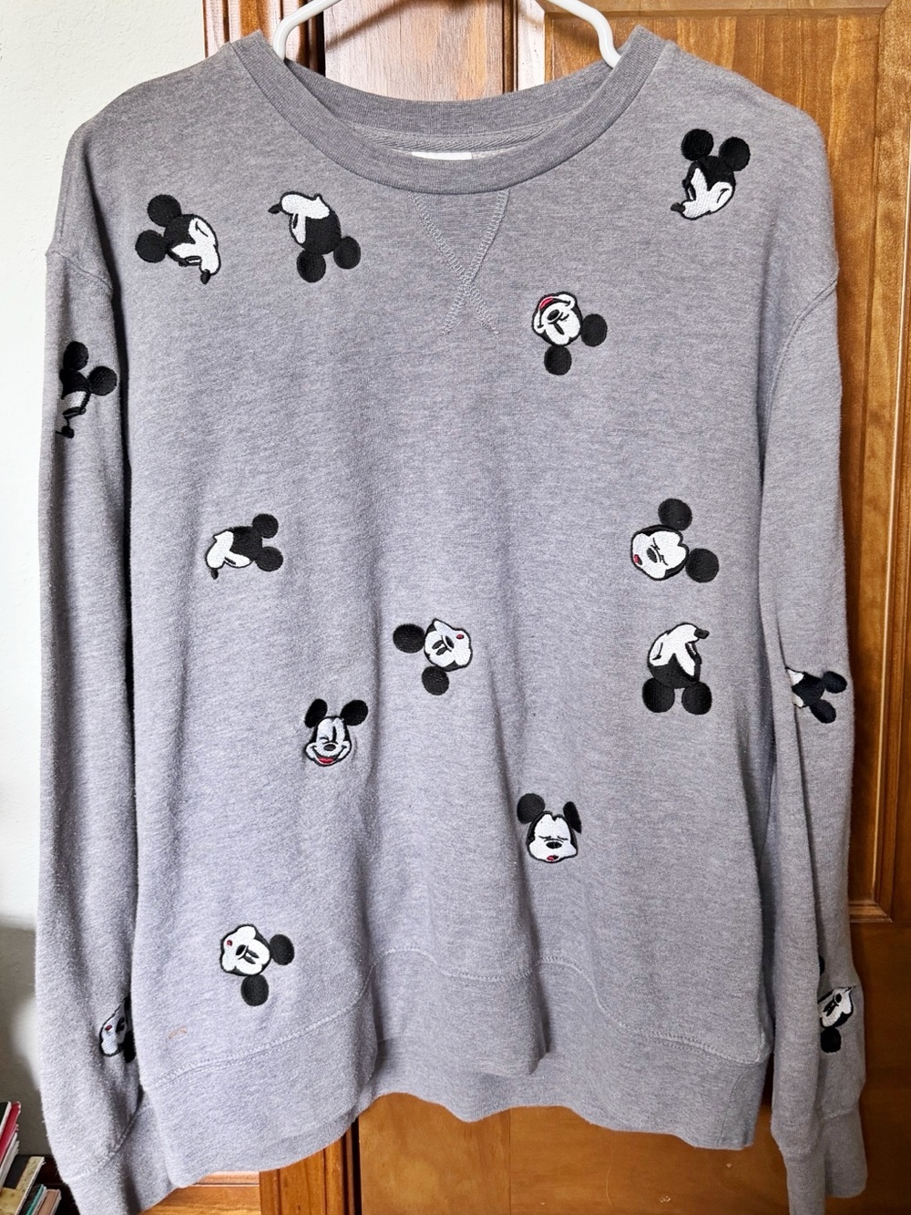 Disney Grey Mickey Mouse Sweatshirt